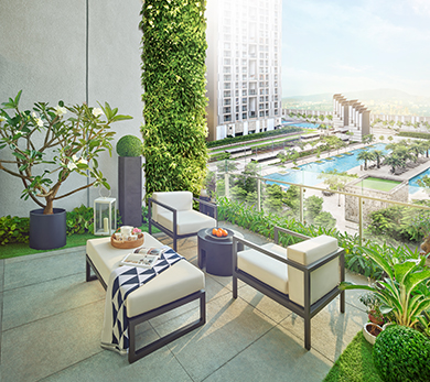 Lodha New Cuffe Parade, Wadala – Residential Project in Mumbai with Landscaped Green Deck