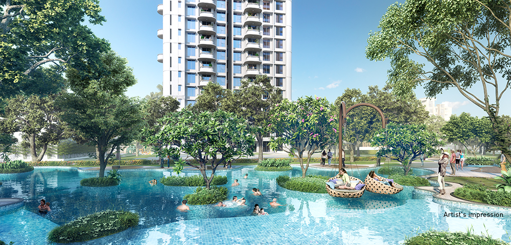 Lodha Bel Air - Residential Project in Jogeshwari with Swimming Pool