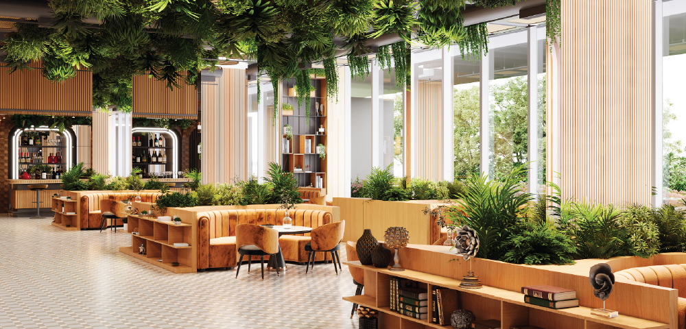 Lodha Sylvan, Pune - Residential Project In Pune with Café & Library Lounge