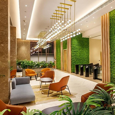 Lodha iThink Palava – Modern Office Lobby With Premium Interiors