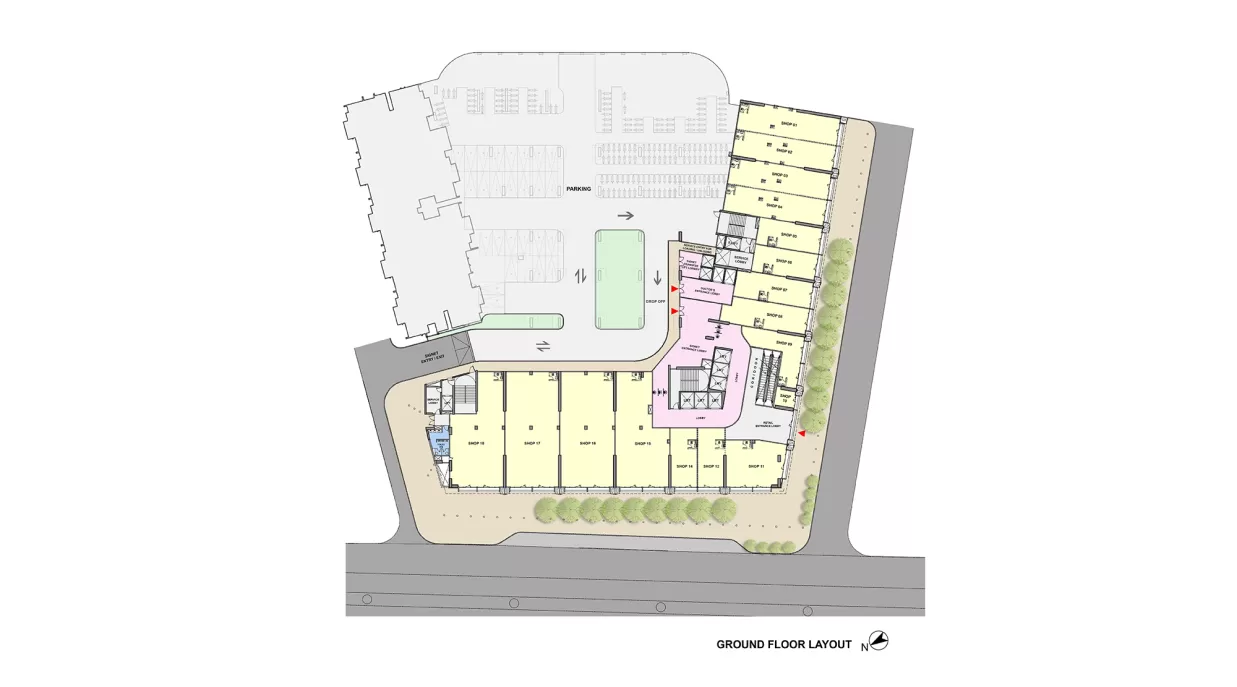 Lodha Signet – Master Plan Layout in Vikhroli